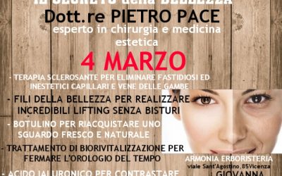 4 Marzo Pietro Pace chirurgo estetico